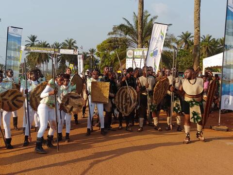 début 6e edition festival kɔ́ɔ́nzime  Lomié 2025